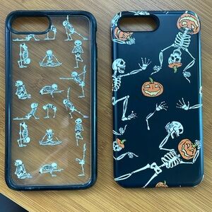 iPhone 8 Plus Phone Cases, Skeleton/Halloween